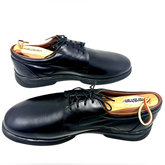 Allen Edmonds Men Commuter Black Leather Lace Dress Shoe Size 12B NWOT - Picture 1 of 16